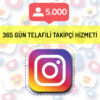instagram 365 gün telafili - garantili takipçi hizmeti 5.000 takipçi